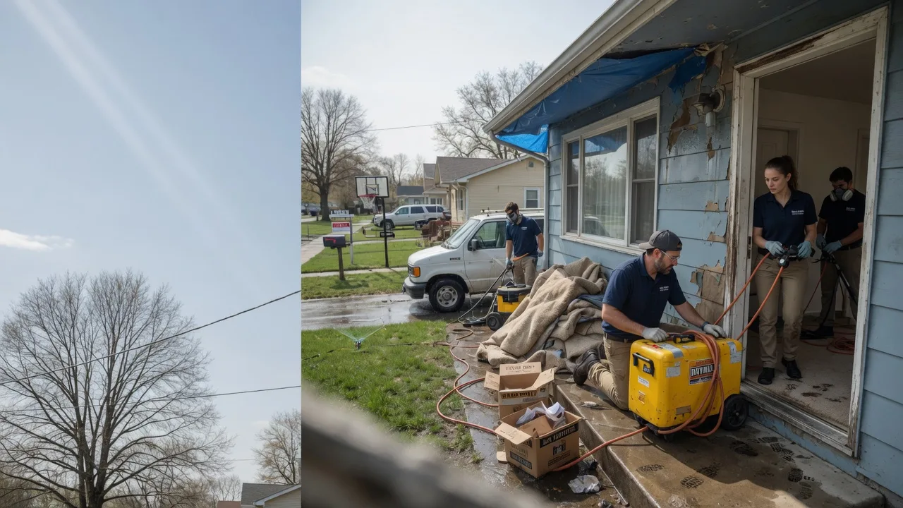 Basement Flood Cleanup in East Bend, NC near me